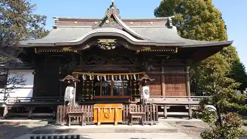 阿豆佐味天神社 立川水天宮の本殿・本堂