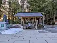 諏訪大社の手水舎