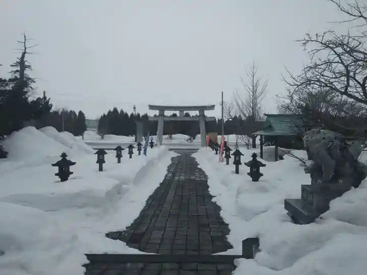 栗山天満宮の鳥居