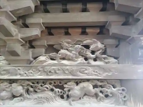 舎人氷川神社の芸術