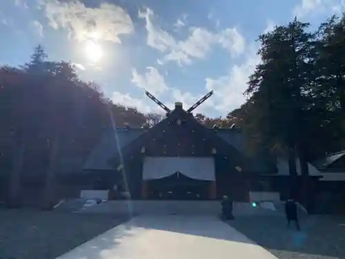 北海道神宮の本殿・本堂