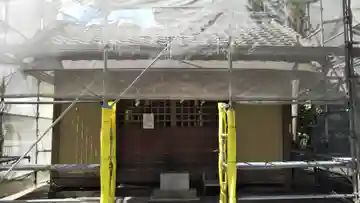 上屋敷八幡宮の本殿・本堂