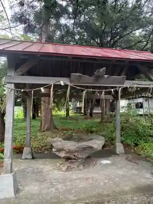 音江神社の手水舎