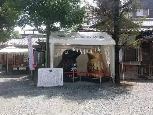 川越熊野神社の狛犬