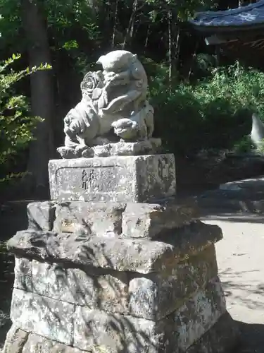 梶原御霊神社の狛犬