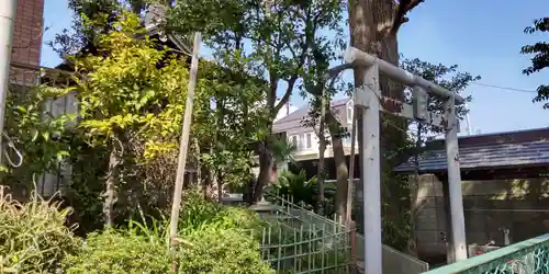 白山神社の鳥居