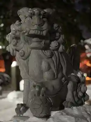 新琴似神社の狛犬