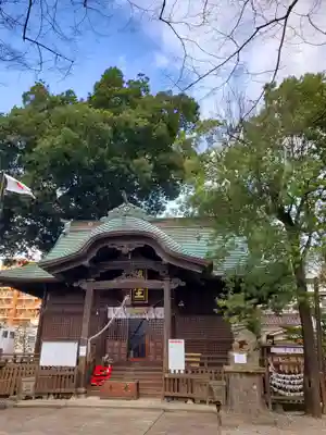 阿邪訶根神社の本殿・本堂