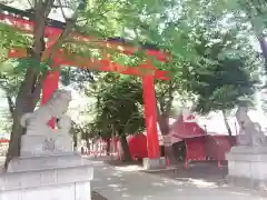 花園神社の鳥居