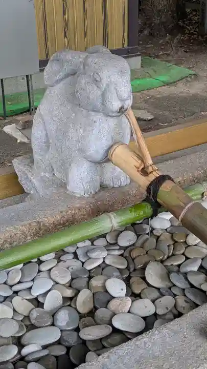 港住吉神社(住吉大社境外末社)の手水舎