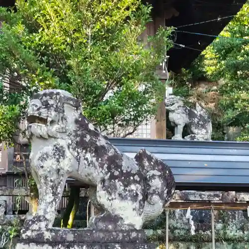 五の宮神社の狛犬