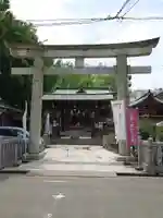下谷神社の鳥居