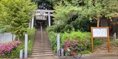 佐野八坂神社の鳥居