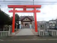 新川皇大神社の鳥居