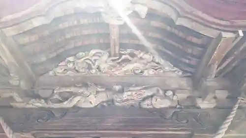 長堤八幡宮の本殿・本堂