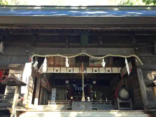 河口浅間神社の本殿・本堂