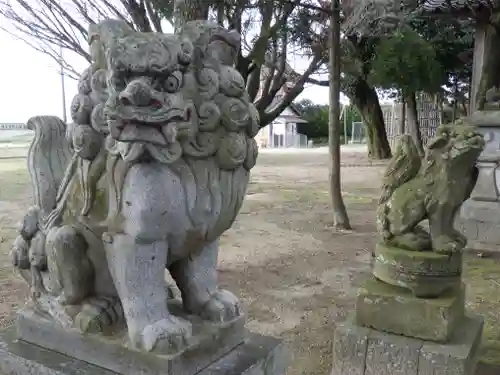 唐王神社の狛犬