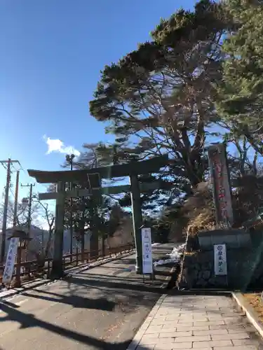 日光二荒山神社中宮祠の鳥居