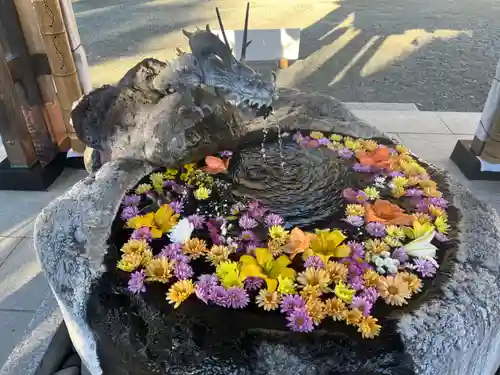 出雲大社相模分祠の手水舎