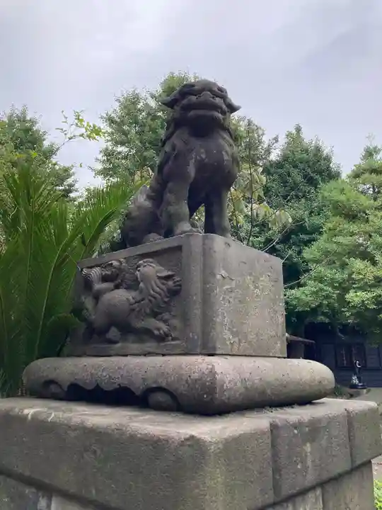 若宮八幡宮 の狛犬