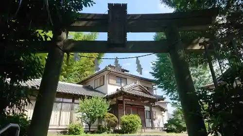 駒林神社の鳥居