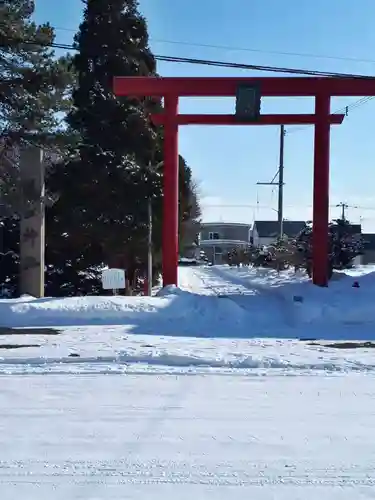 島松神社の鳥居