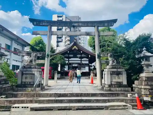 三輪神社の鳥居