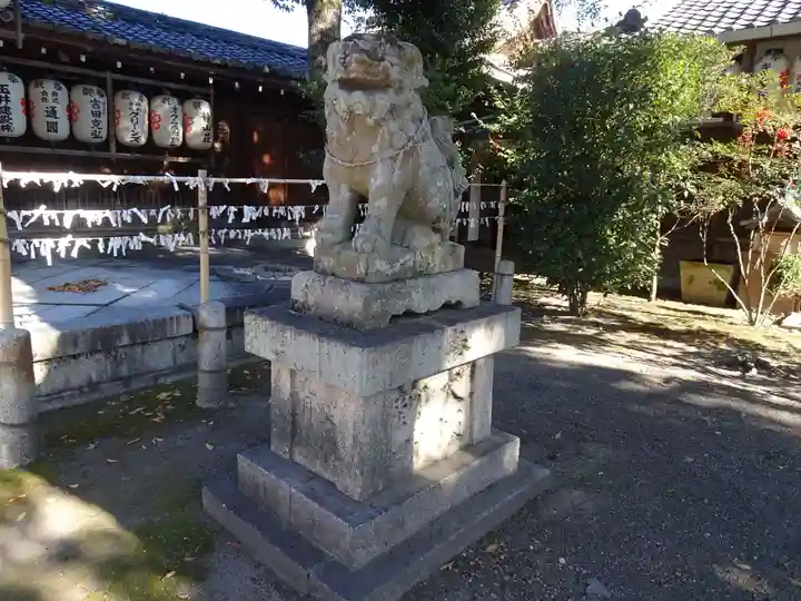 縣神社の狛犬