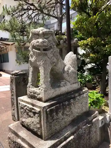 事代主神社の狛犬