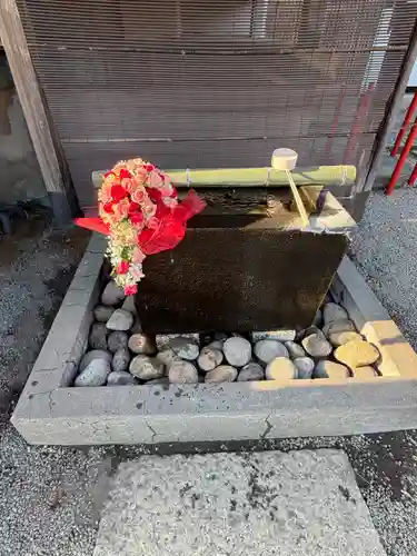 上尾御嶽神社の手水舎