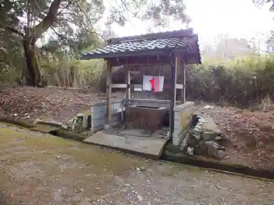 大笹原神社の手水舎