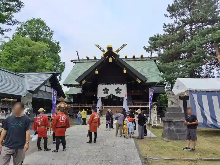 上川神社頓宮のお祭り