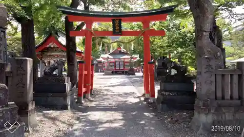 深志神社の鳥居