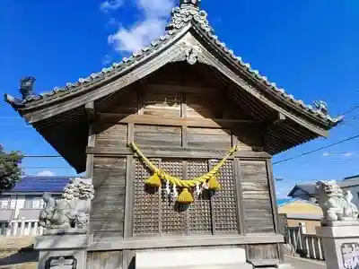 下谷八幡神社の本殿