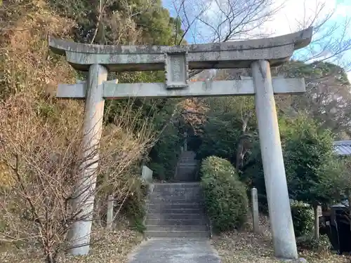 碇掛天満宮の鳥居