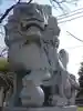 白山神社(二子町)の狛犬