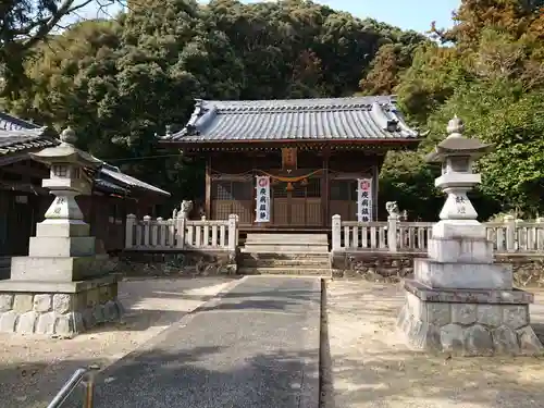 羽梨神社の本殿・本堂