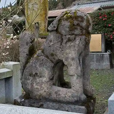 菅原神社の狛犬