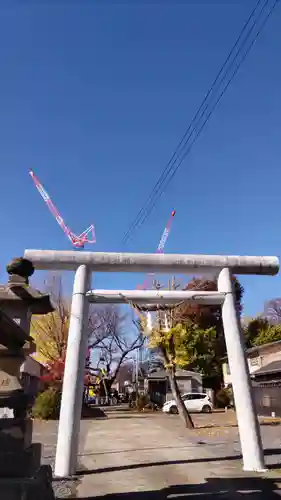 阿邪訶根神社の鳥居