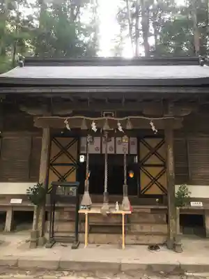 室生龍穴神社の本殿・本堂