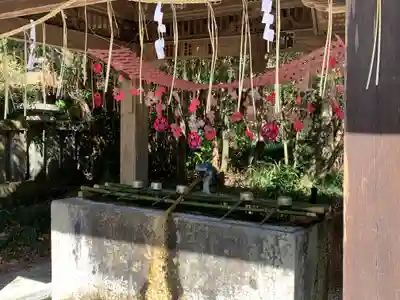 今市瀧尾神社の手水舎