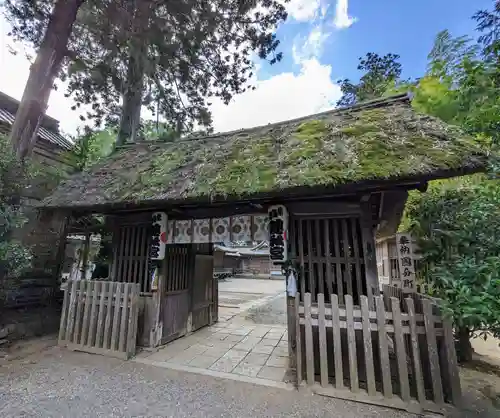 常陸國總社宮の山門・神門