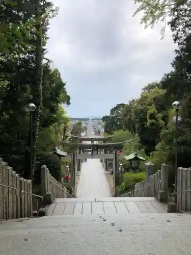 宮地嶽神社の鳥居