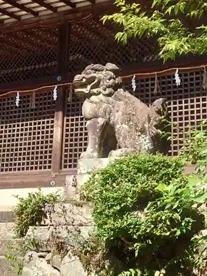 宇治上神社の狛犬