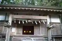 青渭神社里宮の本殿・本堂