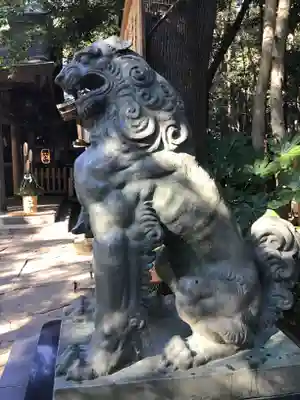 駒木諏訪神社の狛犬