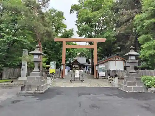 旭川神社の鳥居