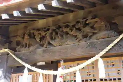 晴門田神社の本殿・本堂