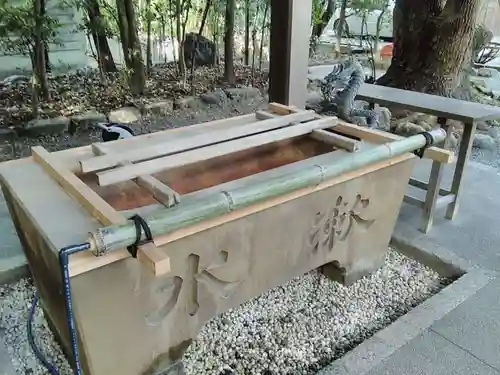 氷上姉子神社（熱田神宮摂社）の手水舎
