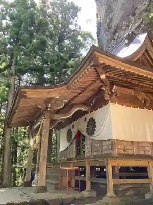 中之嶽神社の本殿・本堂